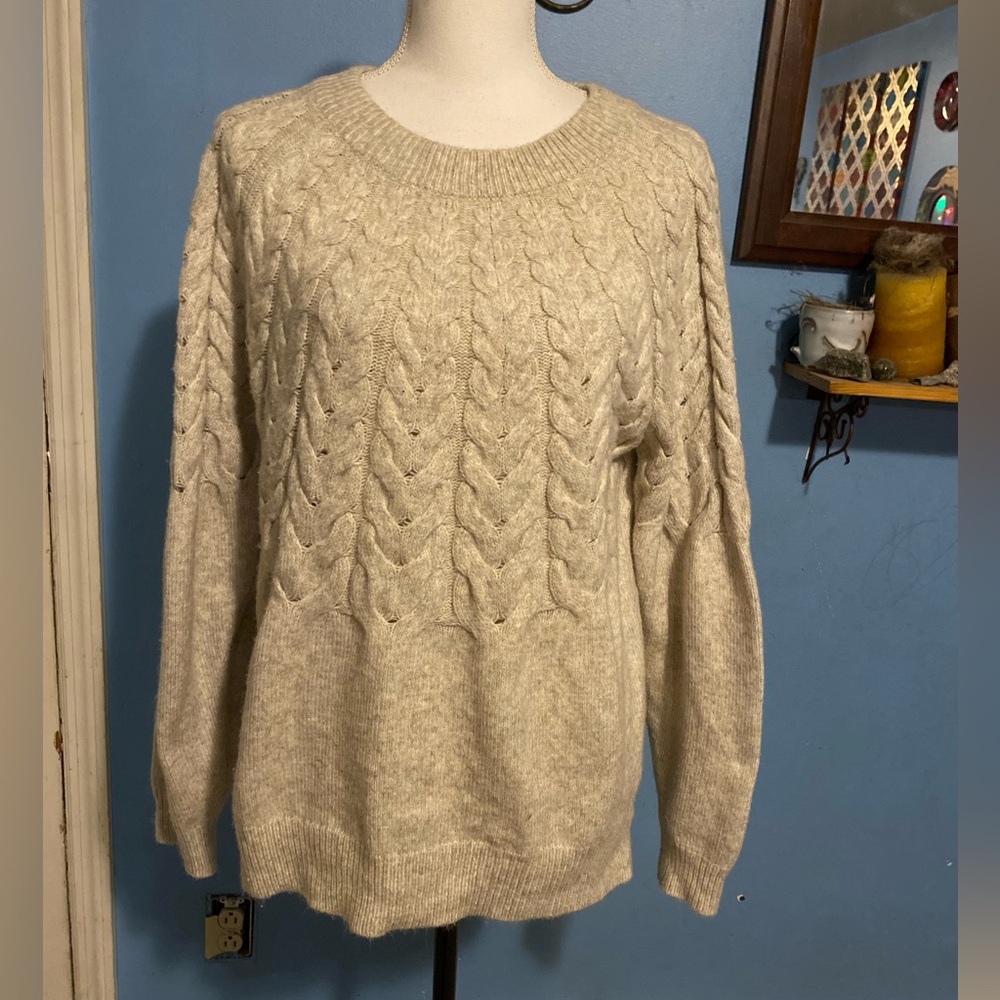 St. John’s Bay, Soft & Comfy, Cable Knit, Sweater
